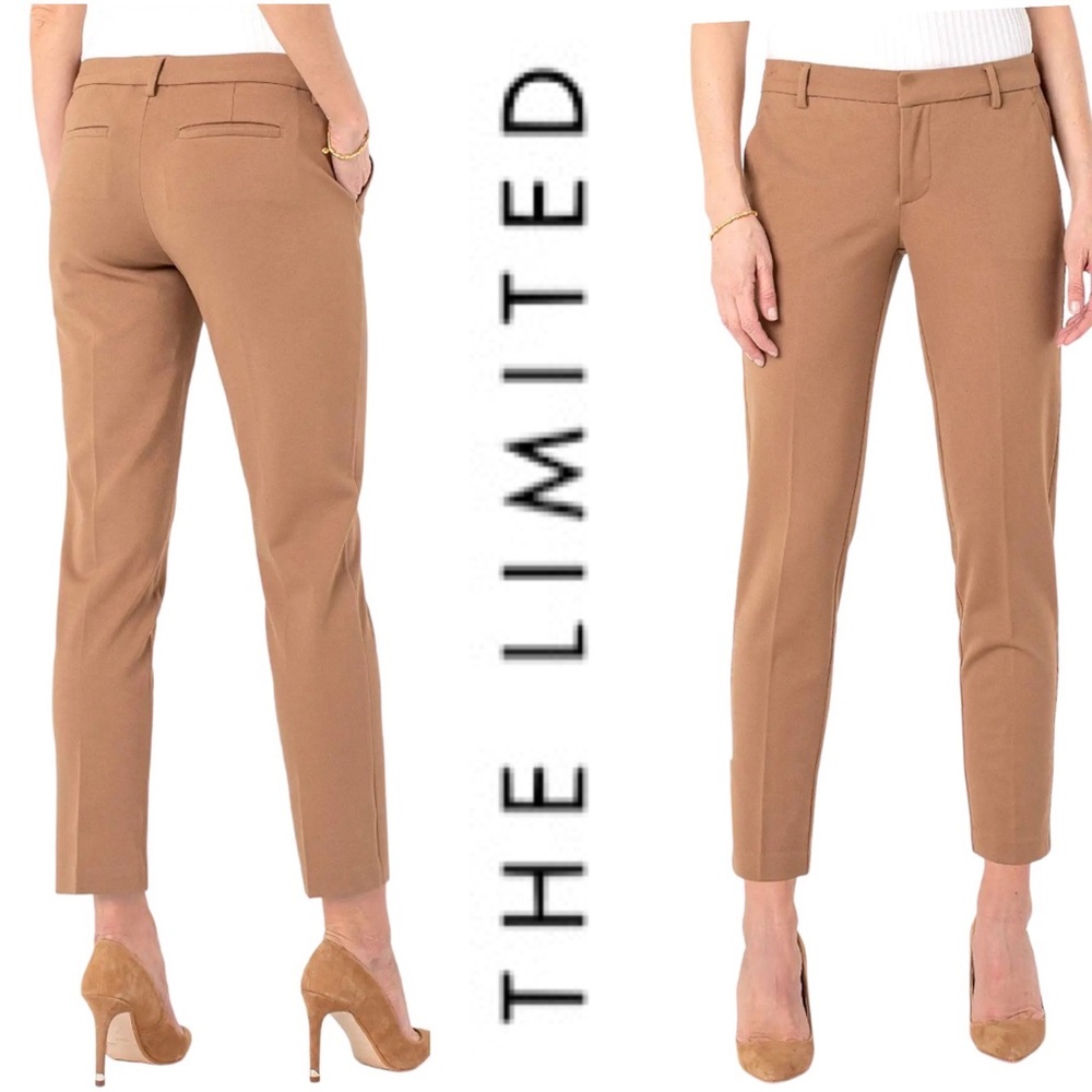 The Limited Tan Ankle Pants